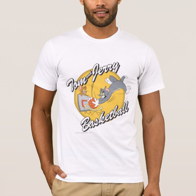 T-shirt Tom et Jerry Basketball 2 (Devant)