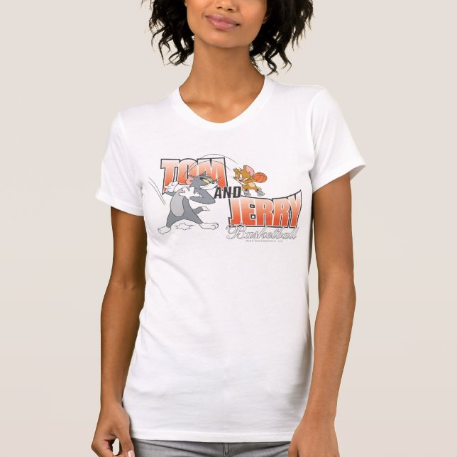 T-shirt Tom et Jerry Basketball 3 (Devant)