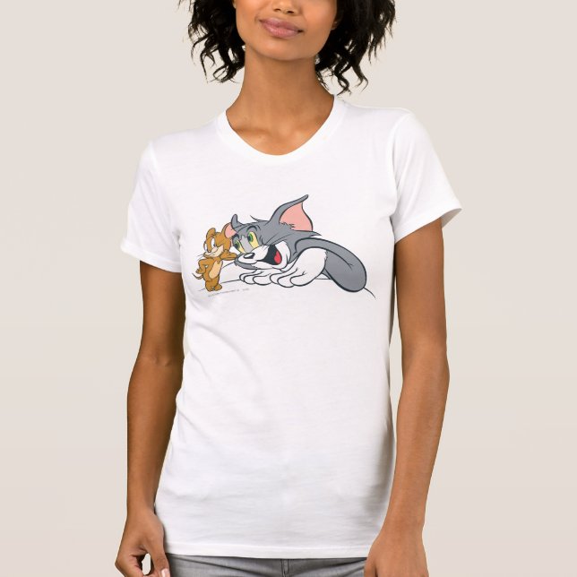 T-shirt Tom et Jerry Best Buds (Devant)
