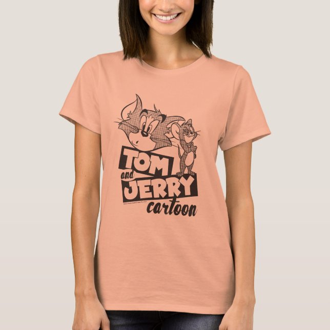 T-shirt Tom Et Jerry | Carton Tom Et Jerry (Devant)
