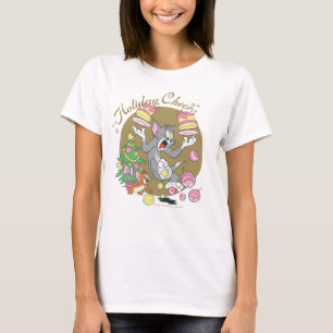 T-shirt Tom et Jerry Holiday Cheer