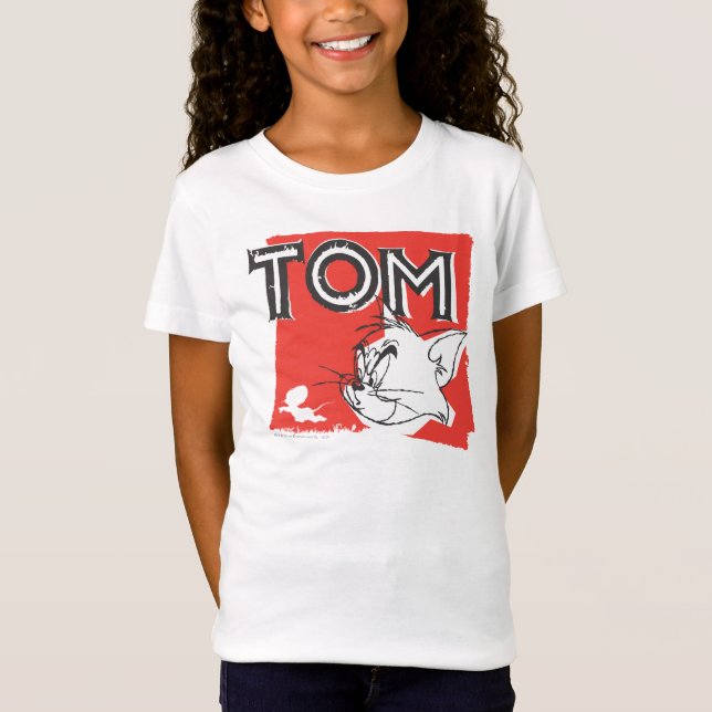 T-Shirt Tom et Jerry Mad Cat (Devant)