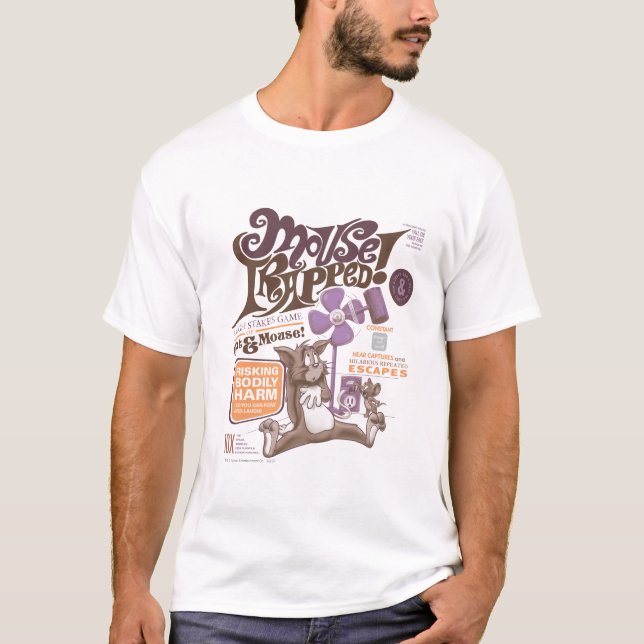 T-shirt Tom et Jerry Mouse piégés (Devant)