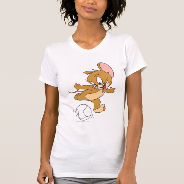 T-shirt Tom et Jerry Soccer (Football) 2 (Devant)