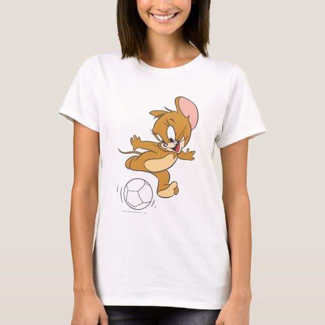 T-shirt Tom et Jerry Soccer (Football) 2 (Devant)