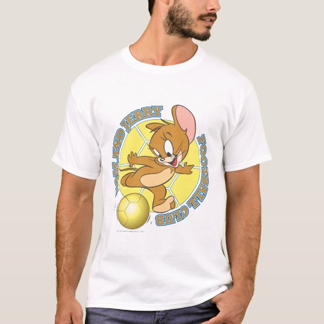 T-shirt Tom et Jerry Soccer (Football) 4 (Devant)