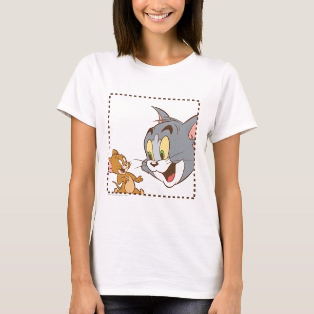 T-shirt Tom et Jerry Stamp (Devant)