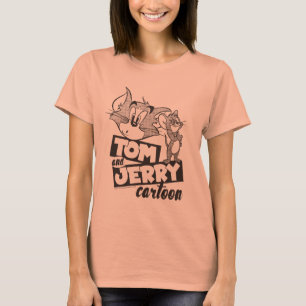 T-shirt Tom et Jerry Tom et bande dessinée de Jerry
