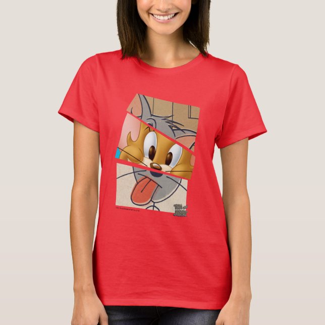 T-shirt Tom Et Jerry | Tom Et Jerry Mashup (Devant)