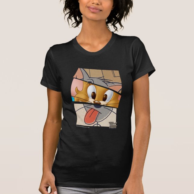 T-shirt Tom Et Jerry | Tom Et Jerry Mashup (Devant)
