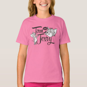 T-shirt Tom et Jerry   Tom et Jerry semblant doux