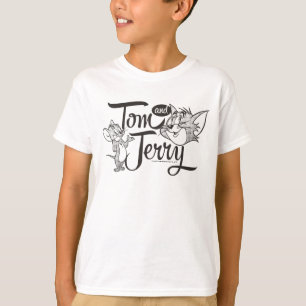 T-shirt Tom et Jerry   Tom et Jerry semblant doux
