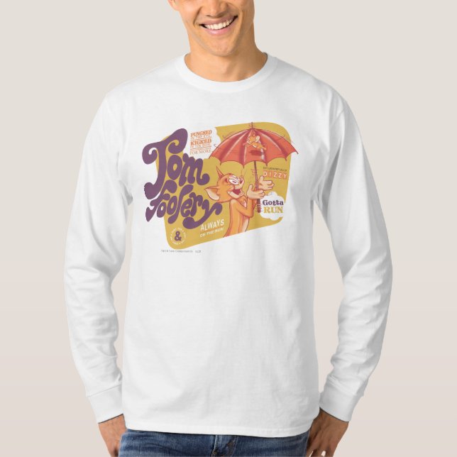 T-shirt Tom et Jerry Tom Foolery (Devant)