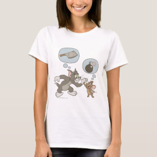 T-shirt Tom et pensées de mal de Jerry