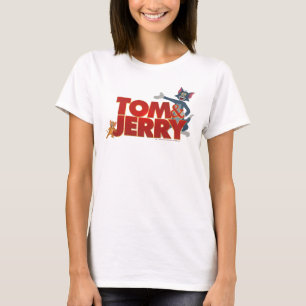 T-shirt Tom & Jerry Avec Le Logo Du Film