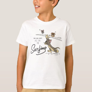 T-shirt Tom & Jerry "Il est temps de surfer"