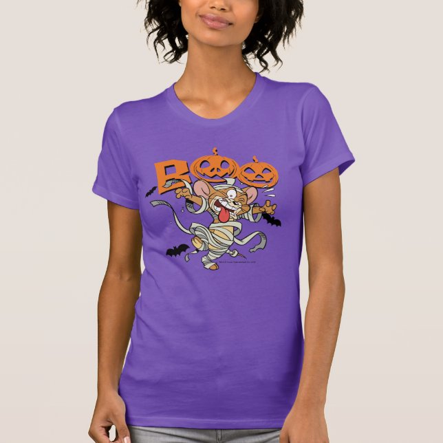 T-shirt Tom & Jerry | Jerry est si effrayant (Devant)