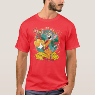 T-shirt Tom & Jerry New Years Red Envelope