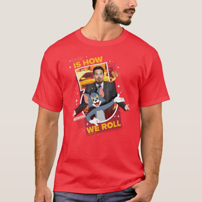 T-shirt Tom & Jerry With Terrance - This Is How We Roll (Devant)