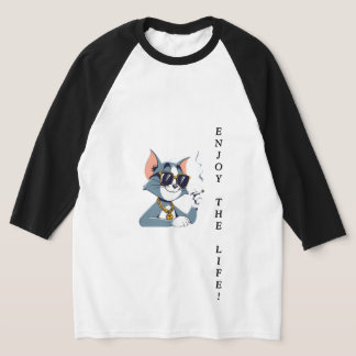T-shirt Tom Print