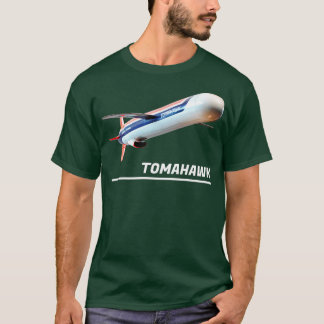 T-shirt Tomahawk BGM109 Missile d'attaque terrestre