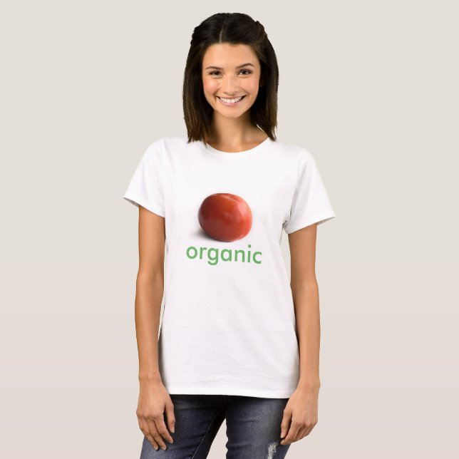 T-shirt Tomate mûre (Devant entier)