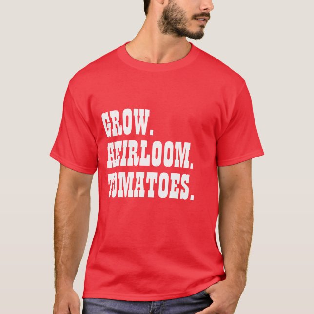 T-shirt Tomates d'héritage (Devant)