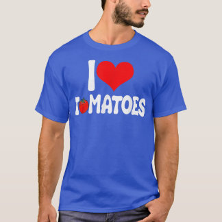 T-shirt Tomates Légumes Végétaux Gardeners Gar végétarien