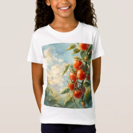 T-Shirt Tomates vintages sur une vigne