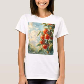 T-shirt Tomates vintages sur une vigne