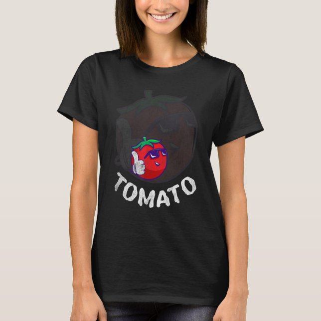 T-shirt Tomato Fruit Squad DIY Easy Lazy Halloween Costume (Devant)