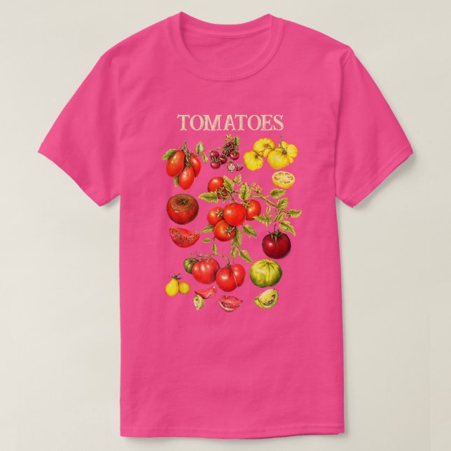 T-shirt Tomatoes Funny Gardener Garden Gardening Tomato Bo (Design devant)