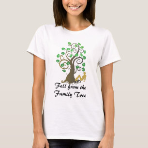 T-shirt Tombé de l'arbre généalogique
