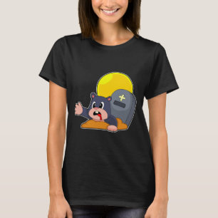 T-shirt Tombe d'Halloween de la taupe
