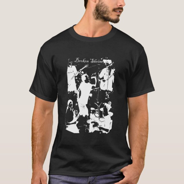 T-shirt Tombeau cassé Pièce en t-inversé (Devant)