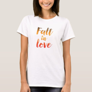 T-shirt Tomber dans l'amour