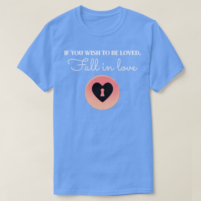 T-shirt Tomber dans l'amour5 (Design devant)