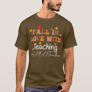 T-shirt Tomber dans l'amour avec l'enseignement SPED Ensei