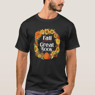 T-shirt Tombez amoureux d'un grand livre de lecture biblio