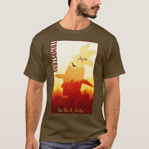 T-shirt tombstone Arizona ville sauvage ouest