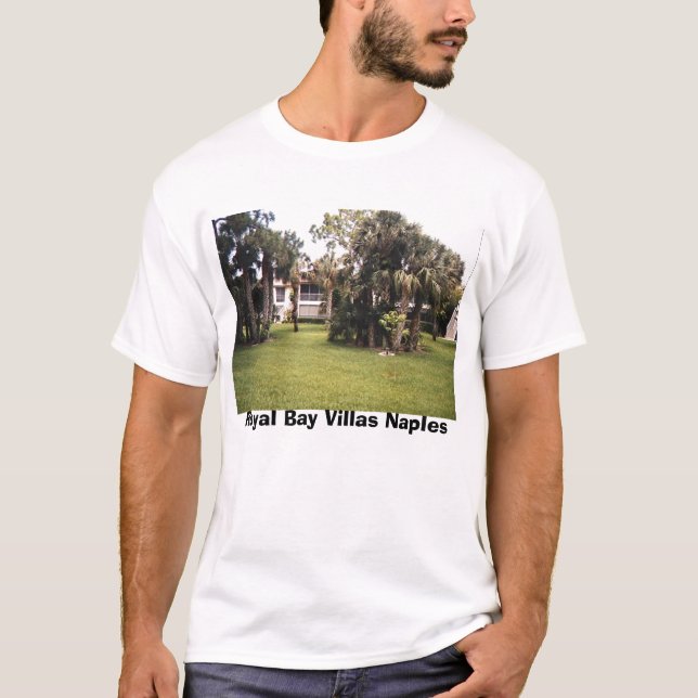 T-shirt tomview, villas royales Naples de baie (Devant)