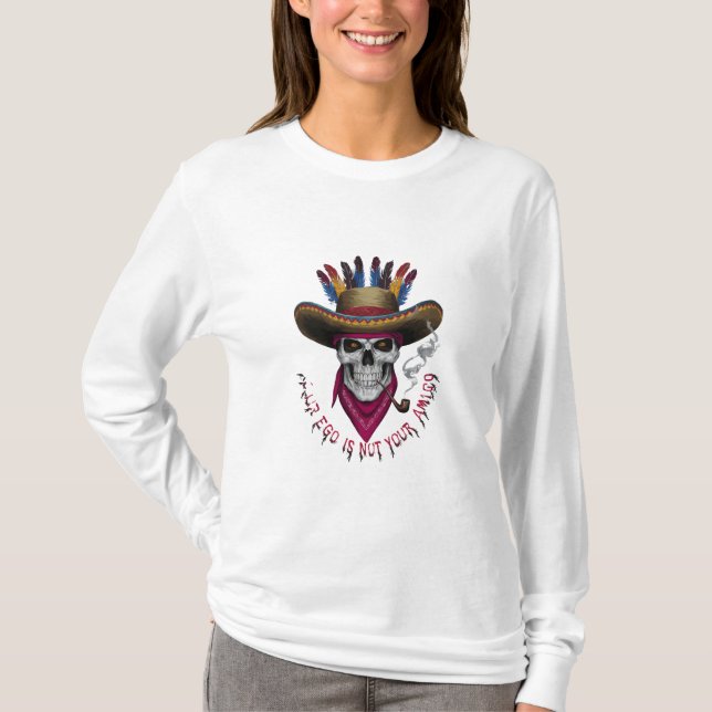 T-shirt Ton ego n'est pas ton amigo (Devant)