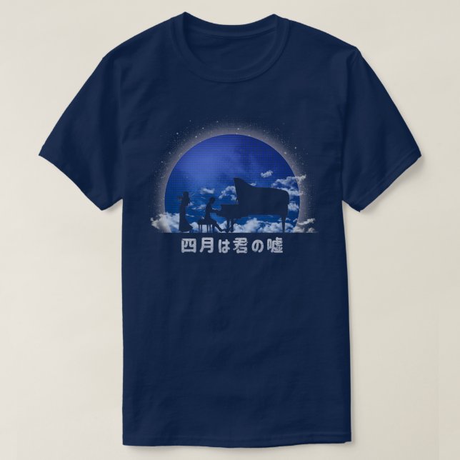 T-shirt Ton mensonge au 1er avril (Design devant)