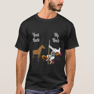 T-shirt ton oncle mon oncle licorne Funny cheval amoureux