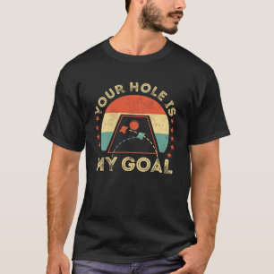 T-shirt Ton Trou Est Mon But Cornhole Papa Cornhole Champi