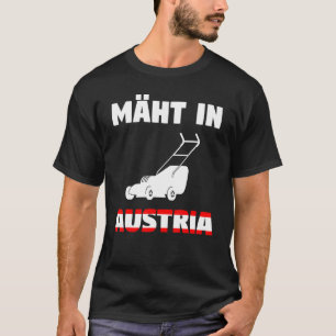 T-shirt Tond en Autriche Tondeuse à gazon Tonte de pelouse