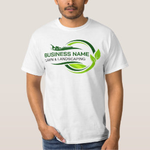 T-shirt Tondeuse à Gazon Aménagement Paysager Feuille Swoo