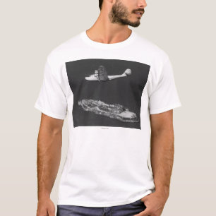 T-shirt Tondeuse de la Chine d'Américain de casserole