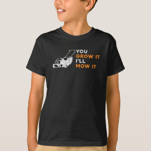 T-shirt tondeuse de pelouse tu le culmine je le tondeuse t