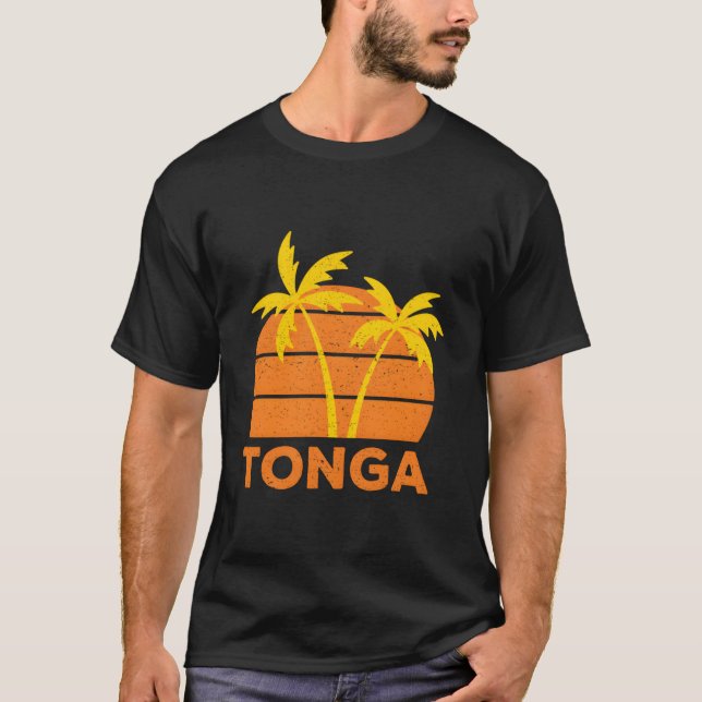 T-shirt Tonga Beach Tongan Vacation (Devant)